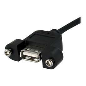 StarTech Panel Mount USB Cable 30cm USB-A