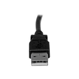StarTech USB 2.0 Cable 1m Left Angle USB-B