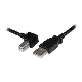 StarTech USB 2.0 Cable 1m Left Angle USB-B
