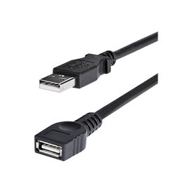 StarTech USB 2.0 Extension Cable 1.8m Black
