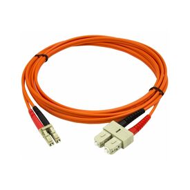 StarTech.com 2m Fiber Optic Cable Multimode Duplex 50FIBLCSC2