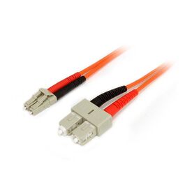 StarTech.com 2m Fiber Optic Cable Multimode Duplex 50FIBLCSC2
