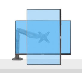 StarTech.com Desk Mount Monitor Arm, Up To H1M1AG2MONITORARM