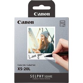 Canon XS-20L Ink & Paper Set for SELPHY QX10