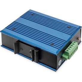 DIGITUS DN-651131 Industrial PoE+ Switch 4-Port Fast Ethernet 1x SFP