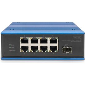DIGITUS DN-651133 8-Port Industrial Fast Ethernet PoE Switch