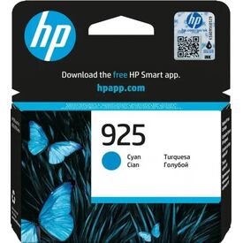 HP 925 Cyan Original Ink Cartridge 4K0V6PE