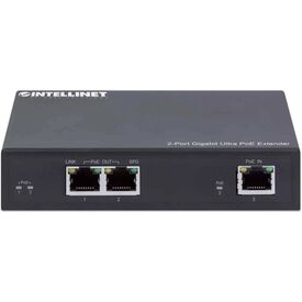 Intellinet 2-Port Gigabit Ultra PoE Extender 60 W