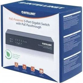 Intellinet 5-Port Gigabit PoE-Powered Switch