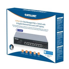 Intellinet 562003 L2+ Managed PoE++ Switch 242W SFP