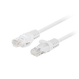 Lanberg Cat6 U/UTP Patch Cord RJ45 1m White