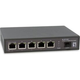 LevelOne GEP-0625 2.5GbE PoE Switch 5-Port Unmanaged 57W
