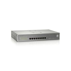 LevelOne GEP-0821 8-Port Gigabit PoE+ Switch 123W