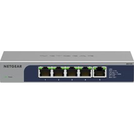 NETGEAR MS105 5-Port 2.5G Unmanaged Switch, Fanless