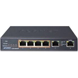 Planet GSD-604HP 4-Port Gigabit PoE+ Switch 55W
