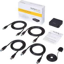 StarTech.com 4x4 USB 3.0 Peripheral Sharing Switch