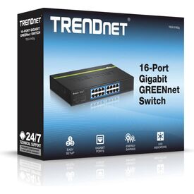 TRENDnet TEG-S16DG 16-Port Gigabit Desktop Switch