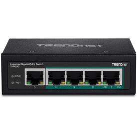 TRENDnet TI-PG50 V2 5-Port Industrial Gigabit PoE+ Switch