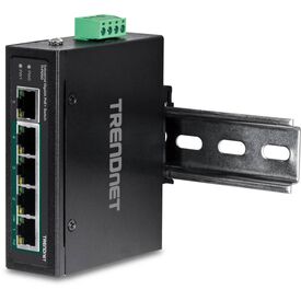 TRENDnet TI-PG50 V2 5-Port Industrial Gigabit PoE+ Switch