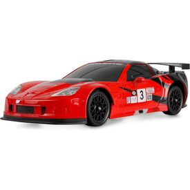 Amewi Corvette C6.R 1:18 RC Drift Car 4WD RTR Red LED