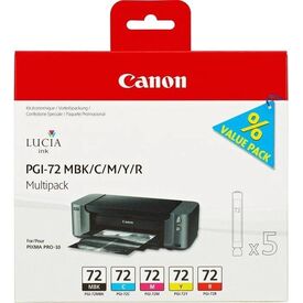 Canon PGI72 MBKCMYR Multipack 5pack yellow, cyan, 6402B009