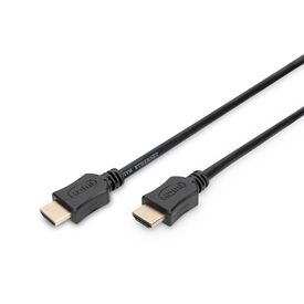 DIGITUS AK-330107-010-S HDMI 2.0 Cable | 1 m | Black