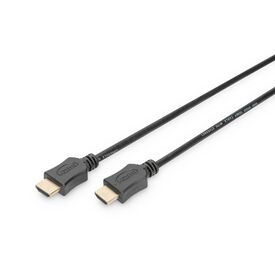 DIGITUS HDMI High Speed with Ethernet Cable 2 m Black