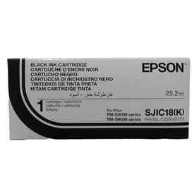 Epson SJIC18K Black Ink Cartridge TM-S2000 C33S020701