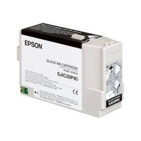 Epson SJIC20P(K) Black original ink cartridge for TM C33S020490