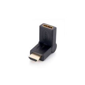 Equip HDMI Adapter 45° Rotating Connector Black