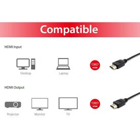Equip HDMI High Speed Cable 1.8 m | HDMI Type A Male-Male | Black