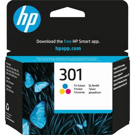 HP 301 Tri-Colour Ink Cartridge 3ml Standard  CH562EE