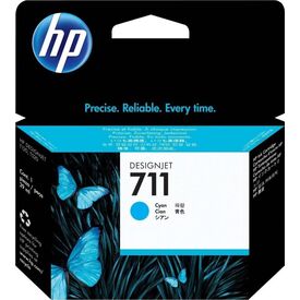 HP 711 Cyan Original DesignJet Ink Cartridge 3-pack 29 ml