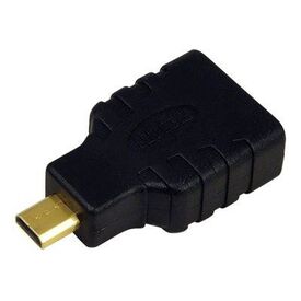 LogiLink HDMI Adapter HDMI Female to Micro HDMI Type D Male Black
