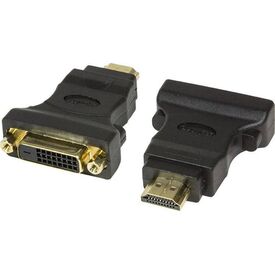 LogiLink HDMI to DVI-D Adapter, Black