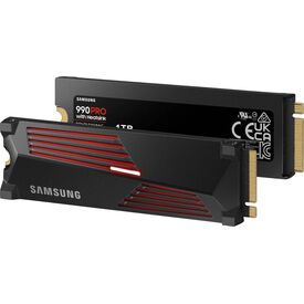 Samsung 990 PRO 1TB M.2 2280 PCIe 4.0 NVMe SSD Heatsink