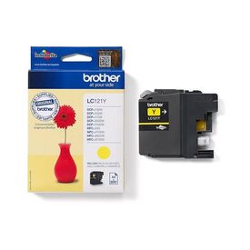 Brother LC121Y Yellow Original Ink Cartridge
