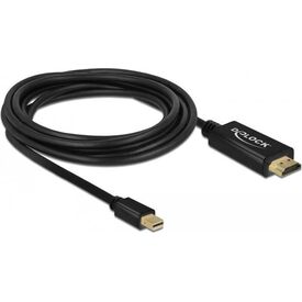 Delock Adapter cable Mini DisplayPort male to HDMI male 3 83700