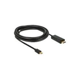 Delock Adapter cable Mini DisplayPort male to HDMI male 3 83700