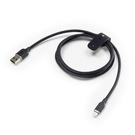 mophie charge stream / Lightning cable / USB male to Lightning male / 2 m / black / USB Power Delivery (30W) | 409912823