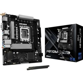 ASRock H810M-X WiFi Intel H810 DDR5 Micro ATX Motherboard