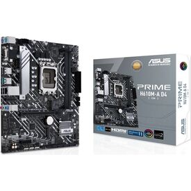 ASUS PRIME H610M-A D4-CSM Intel H610 LGA1700 DDR4 Motherboard