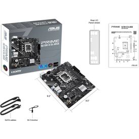 ASUS PRIME H610M-K D4 ARGB Intel H610 DDR4 Micro ATX Motherboard