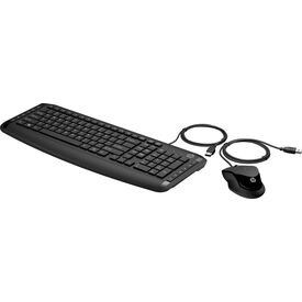 HP Pavilion Keyboard and Mouse 200 Wired USB Mechanical 9DF28AA