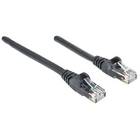 Intellinet Cat6 U/UTP Network Patch Cable 0.5 m Black RJ45 to RJ45