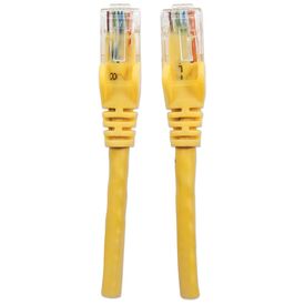 Intellinet Cat6 U/UTP Network Patch Cable 0.5 m Yellow RJ45 to RJ45