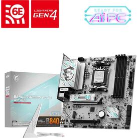 MSI B840M GAMING PLUS WIFI6E mATX AM5 DDR5 Wi-Fi 6E Motherboard