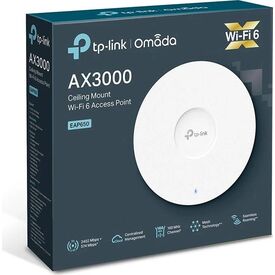 TPLink Omada EAP650 V1 Radio access point Wi-Fi 6 2.4 EAP650