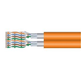 equip Cat.7 S/FTP Duplex Installation Cable 1000 m Orange