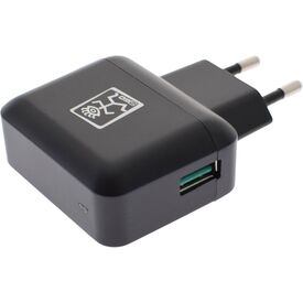 2GO 18W Quick Charge 3.0 USB Wall Charger | Black